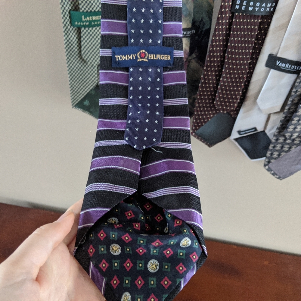 6 tie bundle, Ralph Lauren, Tommy Hilfiger, etc - Picture 11 of 11